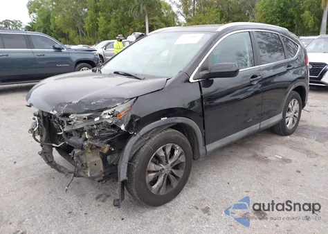 2013 Honda Cr-V Ex-L z USA, uszkodzony, nr VIN 2HKRM4H7XDH678848